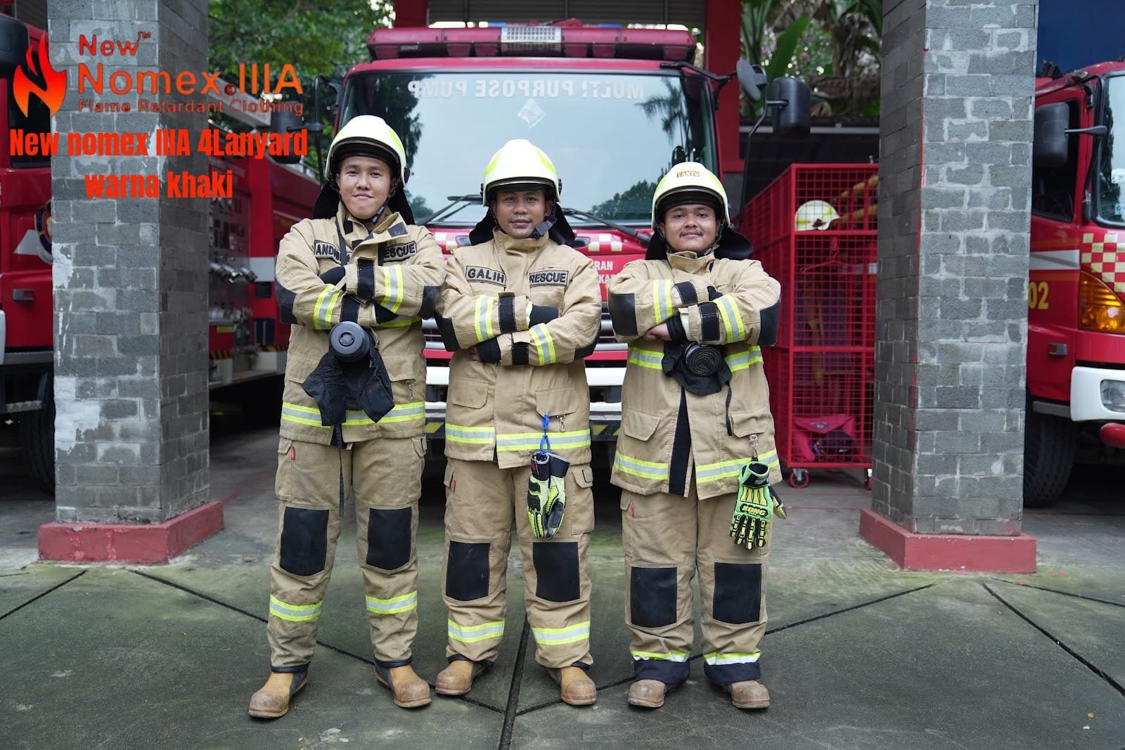 Baju Pemadam Kebakaran Nomex IIIA Kualitas Premium